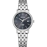 Citizen Orologio Analogo al Quarzo Donna con Cinturino in Acciaio Inossidabile EU6090-54H