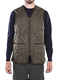 Barbour Gilet Trapuntato Uomo Verde con Zip MLI0002OL91 Verde L