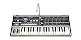 KORG - MICROKORG,Synth Compatto a Modellazione Fisica, Tastiera 37 Tasti mini con Velocity,polifonia 4 voci, 128 Program, Effetti, Arpeggiatore, MIDI In-Out-Thru (DIN),Colore Silver