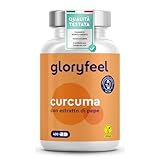 Curcuma e Piperina Plus, 400 Capsule (13 Mesi di Scorta), Curcumina e Piperina, 700mg di Pura Curcuma contenente Curcumina, Curcuma Integratore, Vegano, senza Additivi Artificiali