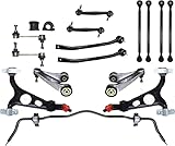 KIT BRACCI ANTERIORI + POSTERIORI + BARRA COMPATIBILI CON ALFA ROMEO 147-156 - GT - rinforzati