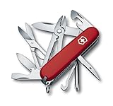 Victorinox, Deluxe Tinker, Coltellino Svizzero, Originale, Multiuso, Campeggio, 17 Funzioni, Lama, grande, Apriscatole