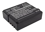 CS-RBD400MC Batterie 900mAh compatibile con [Rollei] 3S, 4S, 5S, 95287, ActionPro SD20F, Actionpro SD21 Pro, Bullet 3S, Bullet 4S, Bullet 5S, SD20F, WiFe Hama Star, per [Astak] Action Pro, Action Pro