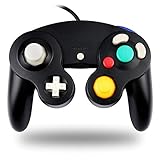 TechKen Controller Cablata Classico Controller Joypad Gamepad Joypad Dual Vibration NGC Gamepad Controller Giochi Originali per GC e Wii