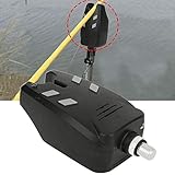 Allarme elettrico per morso da pesca, indicatore di pesca sonoro a LED, accessori per scambisti a campanello d allarme, per la pesca, 11 x 5.5 x 3.5cm