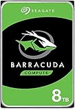 Seagate BarraCuda, 8 TB, Hard Disk Interno, SATA da 6 GBit/s, 3,5", 5.400 RPM, Cache da 256 MB per PC Desktop (ST8000DM004)