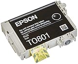 Epson T0801 Cartuccia d Inchiostro, Colore Nero