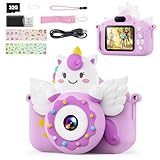 TIATUA Macchina Fotografica Bambini con 2.0 Pollici Schermo & 32G Card, Fotografica Bambini Video Camera,Fun Accessories Included,Gift for Girls Boy Age 3+