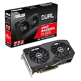 ASUS Dual AMD Radeon RX 6600 V2 Scheda Grafica, 8 GB GDDR6 128-bit 14 Gbps PCIE 4.0, GPU Tweak III, DUAL-RX6600-8G-V2