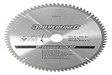 Silverline Tools 456915 - TCT per Disco di Alluminio, 80 Denti (250 x 30 - Anelli 25, 20 e 16 mm)