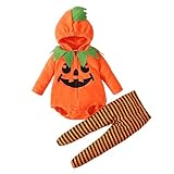 Topgrowth Accessorio Completo di Natale Tutina Pagliacetto Bambino Neonata Unisex Halloween Costume Babbo Bimbo Tutina Tutine Neonato Invernali Body Vestito Halloween Vestito da Carnevale