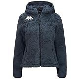 Kappa 6CENTO 645S - Fleece - Giacca - Donna - GREY ASPHALT