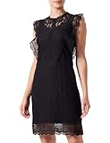 ONLY Onlnew Karo Life SL Lace Dress Wvn Abito in Pizzo, Nero, S Donna