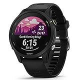 Garmin Forerunner 255 Music, Smartwatch, 46mm, GPS multi-band, Cardio, VO2max, Running Power, HRV Status, Piani gratuiti 5K, 10K e 21K, Memoria per Musica, Garmin Pay (Black)