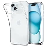 Spigen Cover Liquid Crystal Compatibile con iPhone 15 Plus - Trasparente