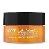 Korff Hydra Energy C, Crema Viso con Hydroplus Complex, Formula Idratante con Acido Ialuronico per Pelle Secche, 50ml