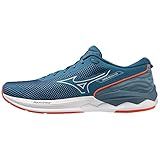 Mizuno WAVE REVOLT 3, Scarpe per Jogging su Strada, Uomo, Blue Ashes/Nimbus Cloud/Soleil, 42 EU