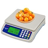 Bilancia da cucina digitale Display LCD Bilancia elettronica per alimenti 3 tipi di unità kg, oz, lb Con funzione sbucciatura conteggio per cottura casa Frutta Bilancia multifunzionale Certificazione