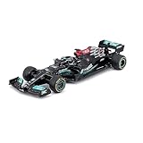 Bburago 1:43 Race Mercedes-AMG F1 W12 E Perf. (2021) con autista PERFORMANCE CON CASCO HAMILTON, Colore assortiti, B18-38058H