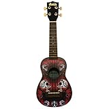 MAKALA MK-SSKULLS Ukulele soprano skulls ukadelic