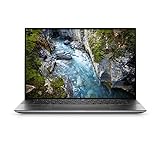 Dell Precision 5550 Workstation Laptop | 15,6" 1920x1200 FHD+ | Core i7-10750H - Disco rigido SSD da 1 TB - 32 GB RAM - Nvidia Quadro T1000 | 6 core @ 5 GHz - 4GB GDDR6 Win 10 Home Silver