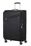 Samsonite Litebeam - Spinner L, Valigia Espandibile, Nero, Spinner 77 cm