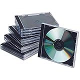 Connect CD Jewel Cases 10 pieces Black