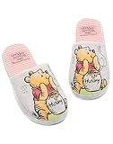 Disney Winnie The Pooh Pantofole Per Donna | Ladies Adults Pooh Bear OR Eeyore House Shoes Merchandise For Her | Schiuma Slip On