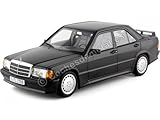 Norev Mercedes 190 E 2.3 – 16 W201 1984 nero metallizzato modello auto 1:18