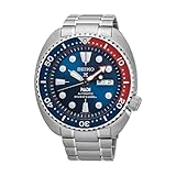 Seiko Orologio Prospex PADI Automático Diver s 200m Acero Azul Rojo SRPE99K1, cinturino, Bracciale