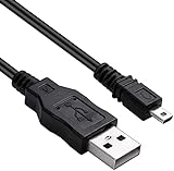 Cavo USB di ricambio compatibile per Leica C (Typ112), Leica C-LUX 1, Leica C-LUX 2, Leica C-Lux 3, Leica D-LUX 2, Leica D-LUX 3, Leica D-LUX 4, Leica D-Lux 5, Leica V-LUX 40, Leica V-Lux 30