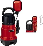 Einhell GC-DP 7835 Pompa acque scure (780 W, portata max 15700 L/h, prevalenza 8 m, immersione max 7 m, corpi estranei fino a 35 mm)