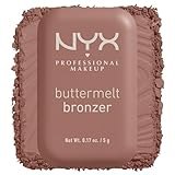 NYX Professional Makeup Bronzer, Per un Look Abbronzato e Luminoso, Tenuta fino a 12h, Resiste alle Sbavature, No Transfer, Buttermelt, Tonalità: Butta Me Up, 5 g