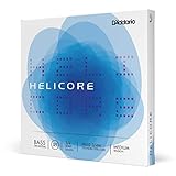 Set di corde D Addario Helicore Orchestral per contrabbasso, scala 3/4, tensione media