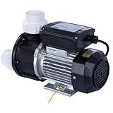 Livin Spa JA50 - Pompa di circolazione per piscina idromassaggio, 0,37 KW/0,5 HP, pompa per filtro per piscina, 180 l/min, pompa per piscina sopra il suolo, pompa per circolazione dell acqua con 230