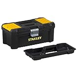 STANLEY, Essential Cassetta Porta Utensili, Nero/Giallo, 12,5". STST1-75515