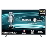 Hisense TV 55" Mini-LED 4K 55U62NQ, Smart TV VIDAA U7, Dolby Vision IQ, HDR 10+ Adaptive, Game Mode Plus, Alexa Built-in, VIDAA Voice, Tuner DVB-T2/S2 HEVC 10, lativù 4K