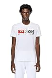 Diesel T-Shirt Uomo Bianco A03766-0GRAI-100