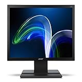 Acer V196LBbmd Monitor IPS da 19", Risoluzione 1280x1024, Frequenza 60 Hz, Formato 5:4, Contrasto 100M:1, Luminosità 250 cd/m², Tempo di Risposta 5 ms, VGA, DVI (w/HDCP), Speaker Integrati, Nero