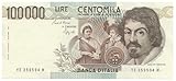 Cartamoneta.com 100000 Lire Banca d Italia Caravaggio I Tipo Lettera E 06/03/1992 SPL+ 20503/III