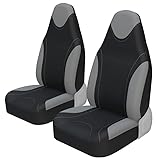 coprisedile per auto Per TOYOTA per Aygo 2 pezzi coprisedili per auto con secchio sedile anteriore universale auto camion protezione sedile SUV Coprisedili Auto (Color : 3)