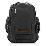 EVERKI ContemPro 117 - Zaino da gioco per laptop da gioco fino a 18" (46cm) / console di gioco come Playstation 5 e Xbox One X/laptop/notebook/capacità 42l (EKP117B)