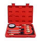 Yuhtech Tester di Compressione per Auto, Compressione Tester Kit Tester del Manometro dell automobile Kit