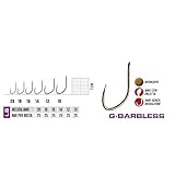 Gamakatsu G-barbless LS 2260bb Mis. 10