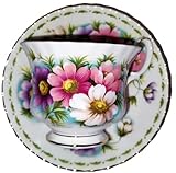 AngiesStrickZauber Venduto: Royal Albert/Original/Flower of the Month/OKTOBER / 1 tazza – 1 piattino/originale/Bone Cina/Inghilterra