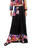 Desigual FAL_Le Mans Gonna, Black, M da Donna