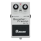 BOSS BP-1W Booster/Preampli | Effetto a Pedale Waza Craft per Chitarra di Alta Qualità con Circuitazione Analogica | Suoni Vintage dal BOSS CE-1 Chorus Ensemble e Roland RE-201 Space Echo