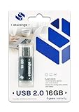 STORANGE Chiavetta USB 16 GB 2.0 Basic nero