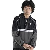 Herrenjacke Sergio Tacchini Netem Track Jacket BLK/OLI L