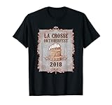 T-shirt La Crosse Beer Stein per le celebrazioni dell Oktoberfest Maglietta